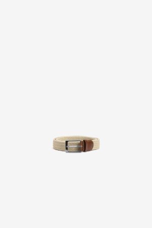 Ανδρική πλεκτή ζώνη 10065291110 Beige