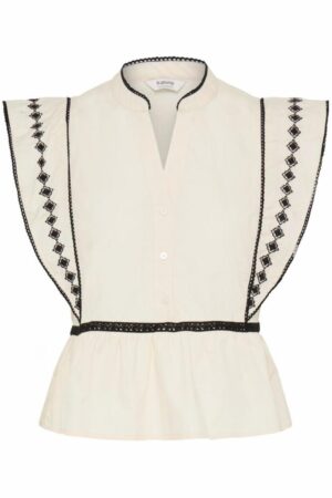 Γυναικείο αμάνικο top 20819052130905 Ivory (2)
